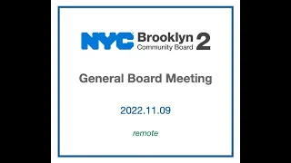 2022.11.09 - BKCB2 General Board Meeting