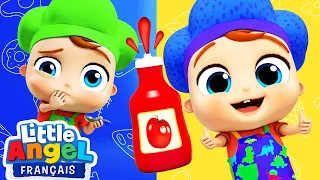 J’aime le ketchup | Comptines avec Bébé Louis | Little Angel Français