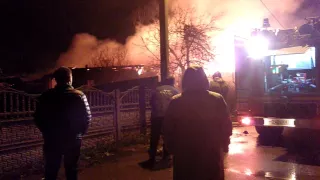 29.04.2016 Смоленск, пос Геологов. Пожар