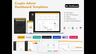 Crypto Admin - Crypto Admin Dashboard And Cryptocurrency Admin Dashboard Template