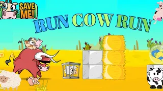 Run Cow Run | Running Bull | Running Cow | Run Cow Run Gameplay | Rescue Farm Animals | RG Gaming