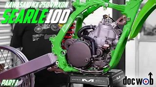 DOCWOB - KX 250 2 Stroke Tommy Searle Bike Build - Part 1