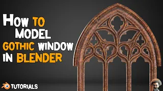Ornamental Gothic Window Modeling In Blender