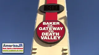 ROAD TRIP: World's Tallest Thermometer in Baker, California