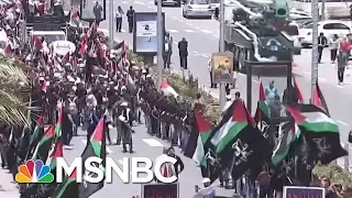 Protests Erupt As The US Opens Its Embassy In Jerusalem | Velshi & Ruhle | MSNBC