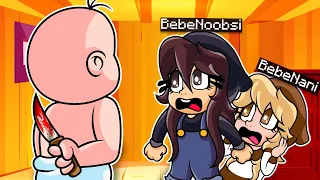 ¡¡TENEMOS UN IMPOSTOR ENTRE NOSOTROS!! -🔪😱 ¿QUIEN ES? BEBENOOBSI VS IMPOSTOR MINECRAFT