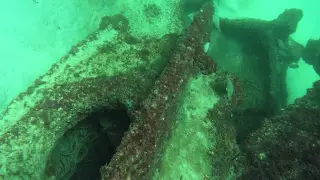 Scuba Diving USS Massachusetts