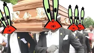 Мистер крабс поёт танцующие гробовщики (coffin dance meme) #2