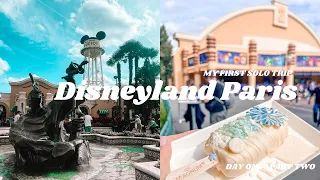 DISNEYLAND PARIS SOLO TRIP - DAY TWO - WALT DISNEY STUDIO PARK - DISNEY MERCH - TRYING NEW SNACKS