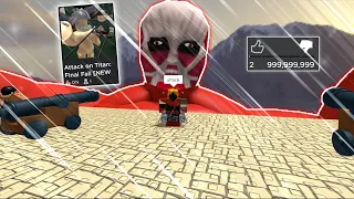 Playing The WORST Rated Attack On Titan Games On Roblox