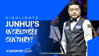 Ding Junhui hits Judd Trump with a CENTURY! 🤩 | Final | 2024 World Open Highlights