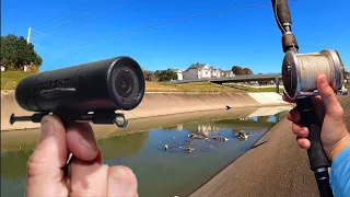 Dropped a Camera in the Nastiest Bayou in Houston... and found a MONSTER