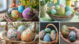 Easter Decorating Ideas - Coloring Easter Eggs - Easter Egg Decorating - DIY Easter craft idea