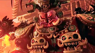 God Of War (Lord Mictlan) | All Scenes Powers | Maya and The Three (Türkçe Altyazılı)