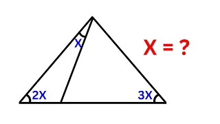 Find the Angle X | Geometry Question | Important Geometry And Algebra Skills | Mathematics