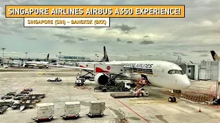 REVIEW | Singapore Airlines | Singapore (SIN) - Bangkok (BKK) | Airbus A350-900 | Economy