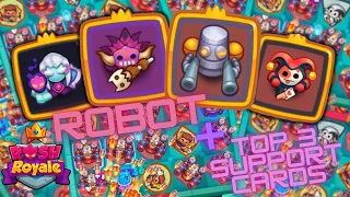 WoW Crazy Robot deck | Best Damage in Coop Rush Royale