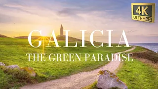 GALICIA, GALIZA, SPAIN I THE GREEN PARADISE  I 4K DRONE FOOTAGE I 2022