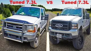 Tuned 7.3L vs Tuned 7.3L Powerstroke