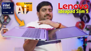 Unboxing The Powerful Lenovo Ideapad Slim 5 With Intel Core Ultra 5 125h - Ai Powered Laptop!