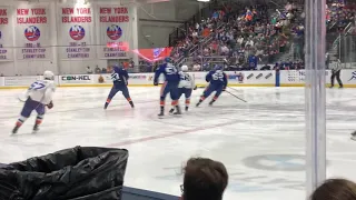 Yu Hikosaka Goal 2019 Islanders Blue and White Scrimmage