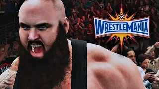 WWE 2K18 My Career Mode | WrestleMania Promo | Aaron Matthews vs Braun Strowman