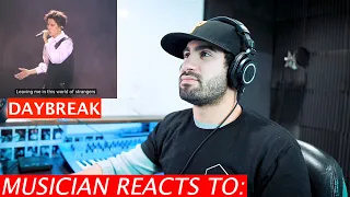 Dimash Kudaibergen | Daybreak | Bastau 2017 | Musician's Reaction