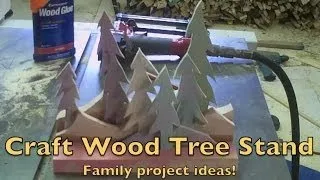 Craft Wood Tree Stand
