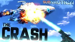 Subnautica - EXPERIENCE THE AURORA GETTING SHOT DOWN! Aurora Crash Simulation! - Subnautica Gameplay