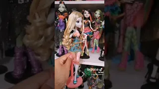 mostrando lagunas muñecas Monster high de mi colección #dollscollection #monsterhigh #bratzdolls