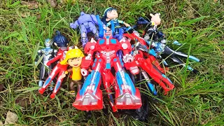 Hunting Found Superhero Toys Ultraman, Boboiboy, Transformers, Thanos, Power Ranger