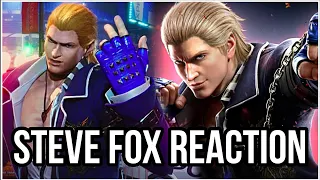 Tekken 8 Steve Fox Reveal Reaction | HE looks DIFFERENT!