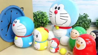 Doraemon Irocchi matryoshka doll toy go into Takilong's Box