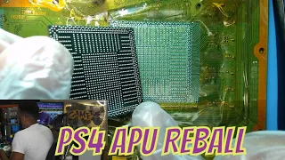 How To Reball PS4 APU BGA - (CPU GPU Reballing) Blue Light Of Death BLOD Repair