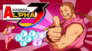 Street Fighter Alpha 3 [HACK] Dan playthrough