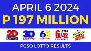 Lotto Result April 6 2024 9pm PCSO