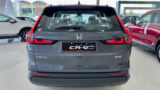 First Look ! Honda CR-V 2024 - 7 Seater Premium SUV | METEOROID GREY METALLIC Color