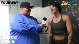 WWE's Rhea Ripley on growing in the WWE ahead of Wrestlemania 39