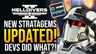 Helldivers 2 - NEW Stratagem Buff Update by Devs!