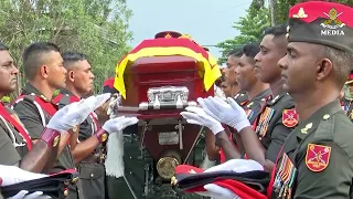 Hundreds Salute Final Journey of Gen Lionel Balagalle (Rtd), Former Army Comd amid Military Honours