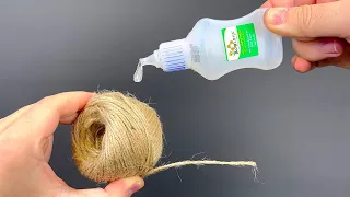 Works Like Magic! Pour Super Glue on Thread and Be Amazed