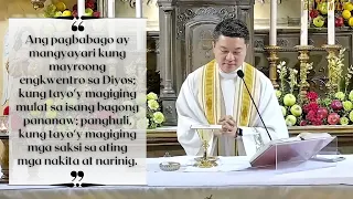 Banal na Misa: Fr. Danichi Hui Huwebes Kapistahan ng Pagbabagong buhay ni San Pablo Enero 25, 2024