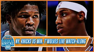 New York Knicks vs Minnesota Timberwolves Live Watch-Along: Pre-Post Game Analysis Included!