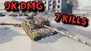 9K DMG and 7 kills | Tortoise #3 | World of Tanks | Replay #70