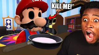 MARIO REACTS TO HORRIFYING MEMES!