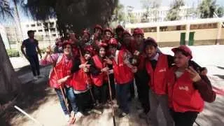 Coca-Cola Bus @ Menya University / أوتوبيس كوكاكولا في جامعة المنيا