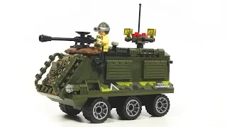 Enlighten Brick Combat Zones 814 Armored  | Military Building Kits