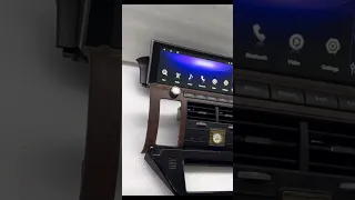 Nissan Patrol Y61 Upgrade Lexus LX570 Central Control System Android head unit screen