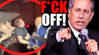 Crazy SJW Tries ATTACKING Jerry Seinfeld, Then It BACKFIRES Hilariously!