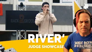 RIVER' | Back 2 Skool Battle | JUDGE SHOWCASE Beatbox Reaction (Back to School)